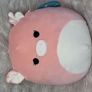 Squishmallow Petra the pig by Kellytoy 10 inches NWT